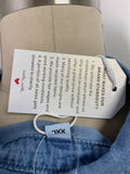 New Chambray Dress Blue, XXL