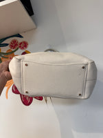 Kate Spade White/Ivory Handbag, 14"x7.5" (no crossbody strap)