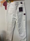 New Gloria Vanderbilt White Amanda 30" Inseam Jeans, 14