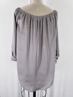 New Hyfve Gray/Silver Top, S