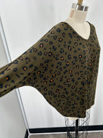 Be Stage Animal Print Top, L