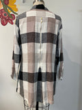 New Soft Surroundings Carreaux Top, S
