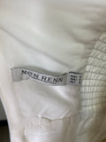 Mon Renn White Anthropologie Dress, S