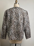 Chico's Animal Print Jacket, XL