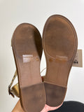 Lucky Brand Gold Sandals, 7