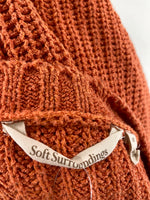 Soft Surroundings Orange Sweater, XS