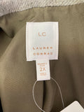 Lauren Conrad Wool Blend Blazer Jacket, 2X