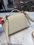 Cream Crossbody Bag, 7.5"x4.5"