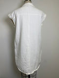 She + Sky White Dress, M