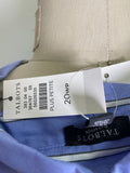 New Chico's Blue Linen No Iron Top, 20
