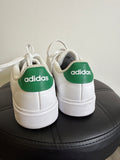 Adidas White/Green Shoes, 8