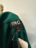 INC Green Blazer 3/4 Sleeve Jacket, 2X