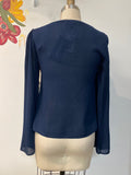 New Modcloth Blue Top, XS