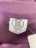 Sage Collective Purple Sweatshirt, XXL