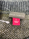 Vince Camuto Camo Sweater, L