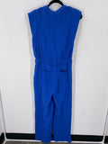 Ellison Blue Gauze Jumpsuit, M