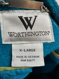 Worthington Wool Blend Coat, XL