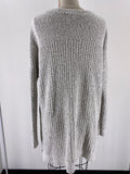 Lily White Gray Sweater, S