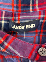 Lands End Plaid Top, 1X