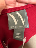 New Worthington Red Top, XXL