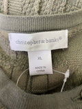 Christopher & Banks Green Cardigan, XL