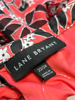 Lane Bryant Pink/Black Top, 22/24