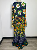 Kaktus Blue Dress, XXL