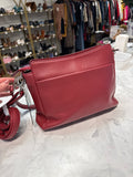 New Jenna Kator Cherry Faux Leather The Thumb Crossbody Handbag, 11.5"x9" (retail $143)
