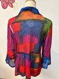 Damee, Inc Sheer Jacket, M