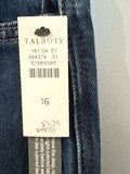 New Talbots Classic Trouser 30" Inseam Jeans, 16