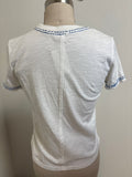 Pilcro Anthropologie "Meet Me Seaside" White Top, S
