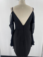 New BCBGMaxAzria Black Pamella Dress, 6