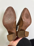 New without tags Vince Camuto Brown Leather Felishan Boots, 8.5 Wide