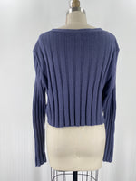 New Aeropostale Button Front Cropped Cardigan, XL