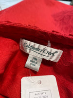 Coldwater Creek Red Jacket, M Petite