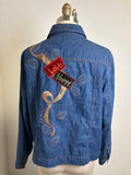 Coldwater Creek Denim Jacket, L Petite
