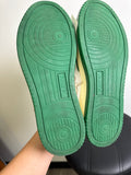 Autry White/Green Medalist Low Sneakers, 10 (no insoles) retail $265