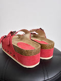 Altar'd State Pink Platform Sandals, 8.5