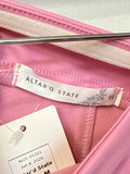 Altar'd State Pink Strapless Top, M