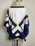 Chico's Black/White Top, S/M