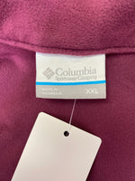Columbia Purple Fleece Pullover, XXL