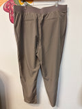 New RBX Driftwood 28" Inseam Active Ribbed Side Woven Ankle Pants, XL
