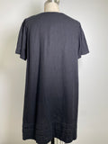 Nicole Miller Black Linen Dress, XL