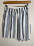New BCBGeneration Blue Stripe Skirt, XS