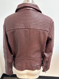 Wilson Vintage USA Brown Genuine Leather Jacket, XL