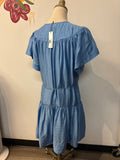 New Current Air Blue Dress, L