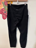 Lululemon Black 24" Inseam Leggings, 10
