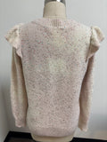 Lauren Conrad Cream Sweater, M