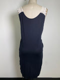 Venus Black Swim Coverup, S