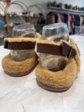 Seychelles No Such Thing Faux Fur Slingback Sandals, 8